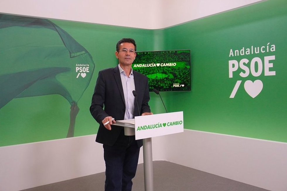 El portavoz del PSOE-A, Francisco Cuenca, en una foto de archivo.
