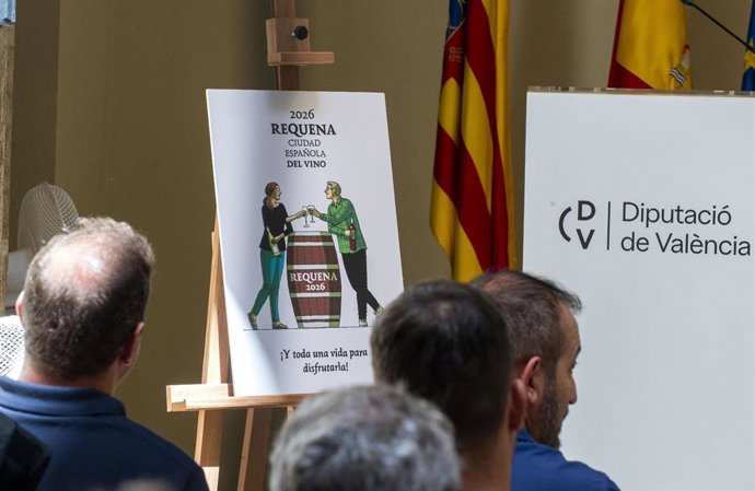 Presentación de la imagen de Requena como Ciudad Española del Vino 2026