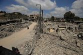 Foto: Líbano.- AMP.- Mueren tres personas en un bombardeo de Israel contra el sur de Líbano pese al alto el fuego