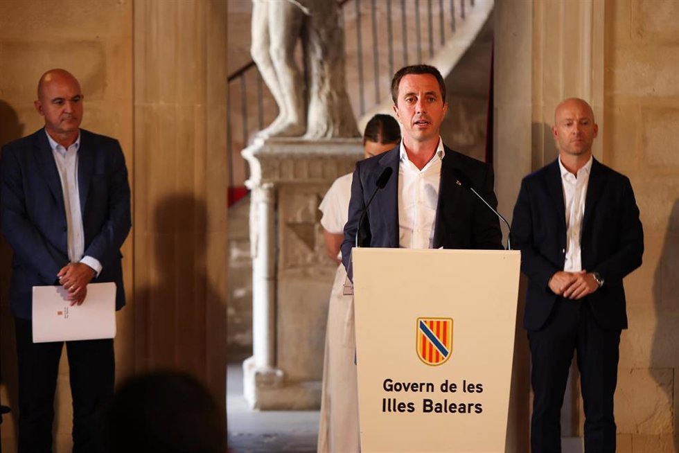 Archivo - El presidente del Consell de Mallorca, Llorenç Galmés.
