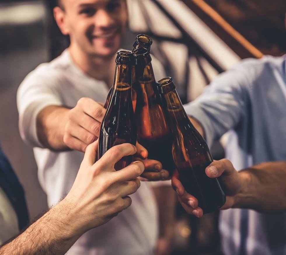 Botellas de cerveza