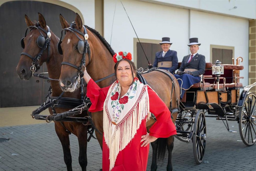 La concejala adscrita al área de Fiestas de Estepona, Macarena Diánez.