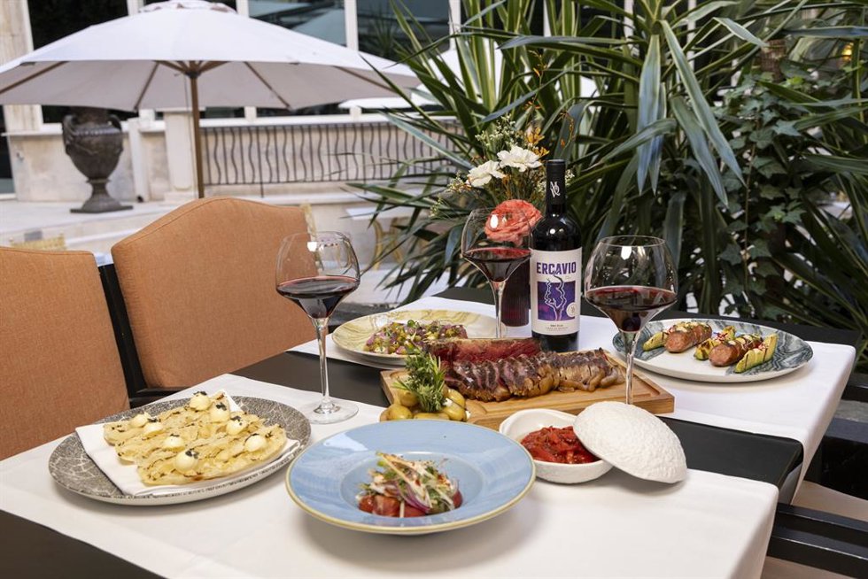 Menú Brasas en el Jardín del Intercontinental