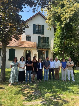 Signatura de l'acord per a la preservació del fons documental de l'1-O