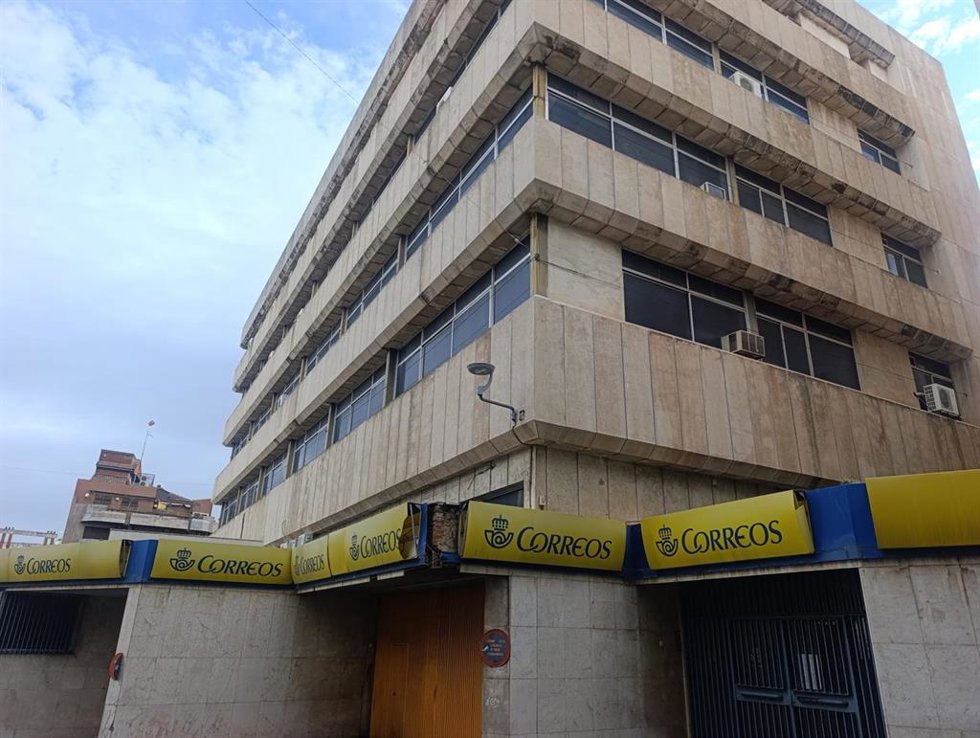 Sede central de Correos en Jaén