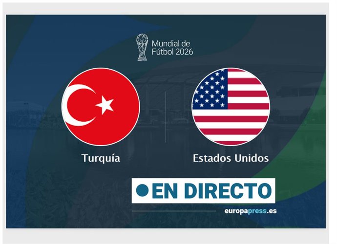 Onces Iniciales probables: Turquía - Estados Unidos: resumen y estadísticas del partido de la jornada 3 de Copa Mundial de la FIFA