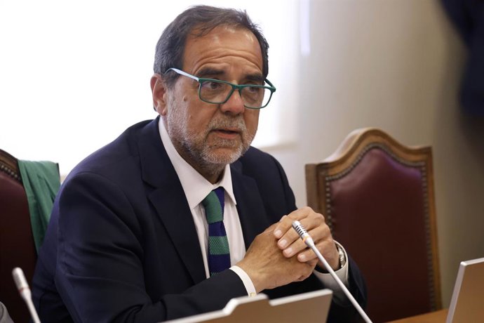 Valparaiso, 3 de noviembre 2025 El diputado, Jaime Mulet, durante la Comision acusacion constitucional Diego Pardow Sebastian Cisternas/Aton Chile