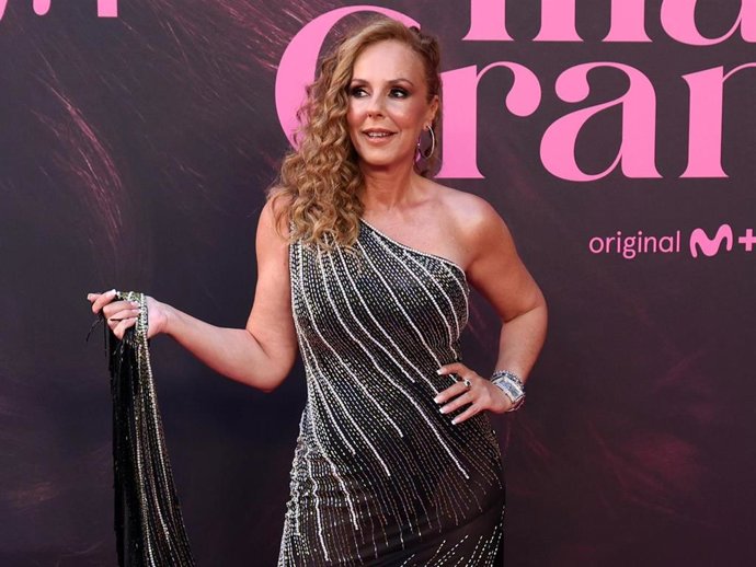 Rocío Carrasco en el estreno de 'La más grande'