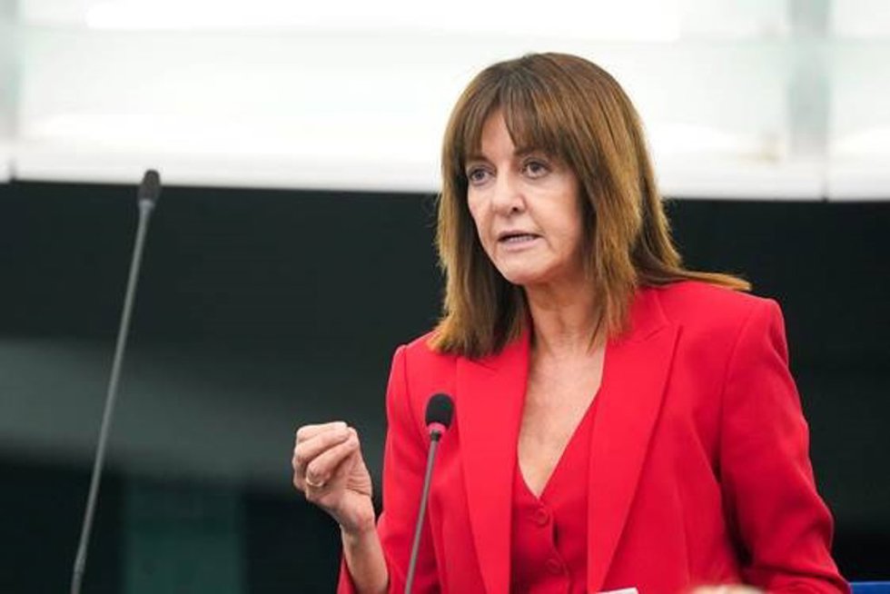 Archivo - La eurodiputada socialista Idoia Mendia