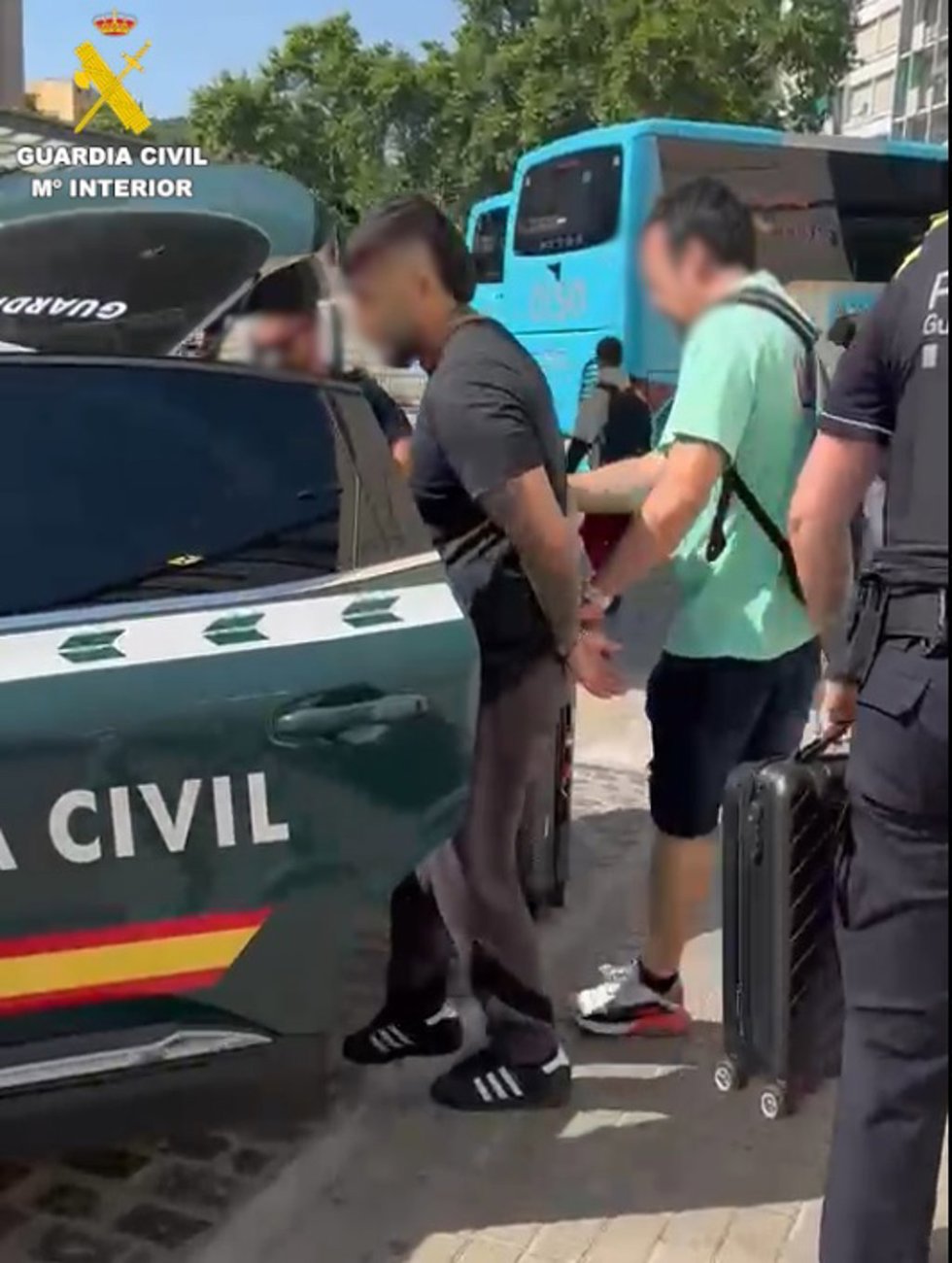 La Guardia Civil detiene a un pasajero en la Estación del Nord de Barcelona tras hallar droga en su equipaje