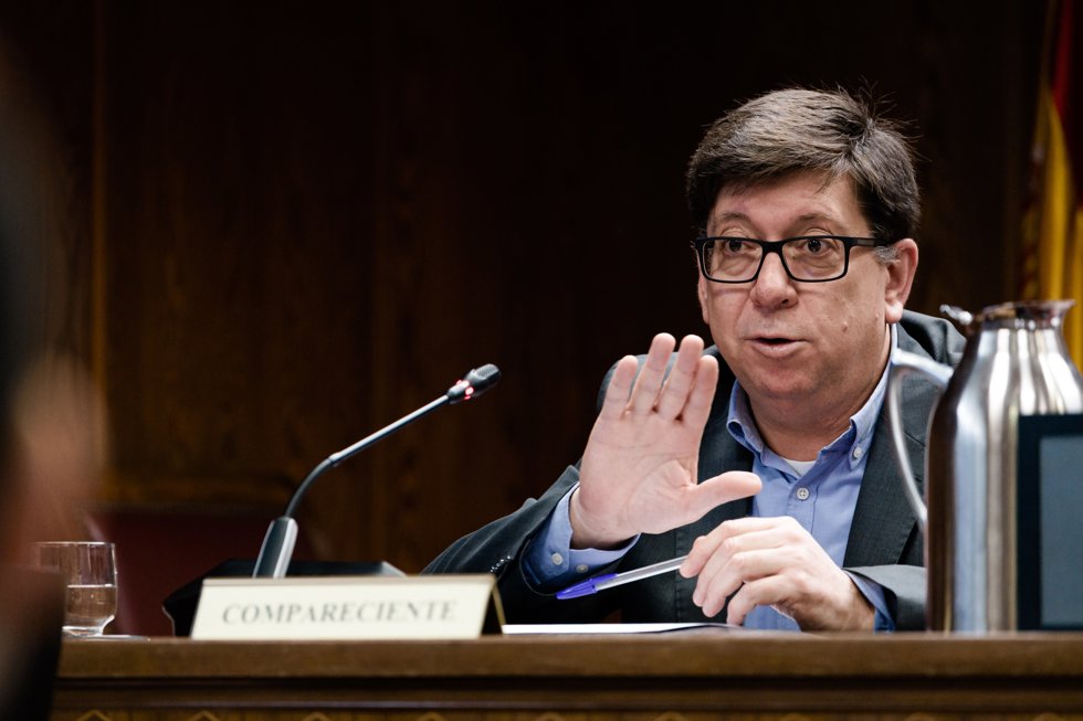 El exdirigente socialista Paco Salazar comparece ante la Comisión de Investigación del ‘caso Koldo’, en el Senado, a 5 de febrero de 2026, en Madrid (España).