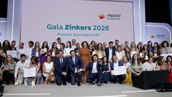 Fundación Repsol da sus Premios Zinkers a los mejores proyectos educativos en so