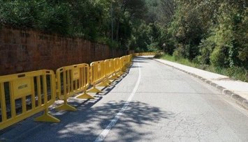 Imagen de las obras de Endesa en Vallromanes (Barcelona).