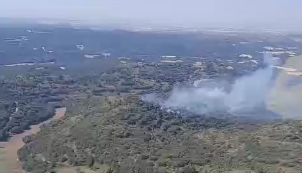 Incendio forestal declarado en Uncastillo