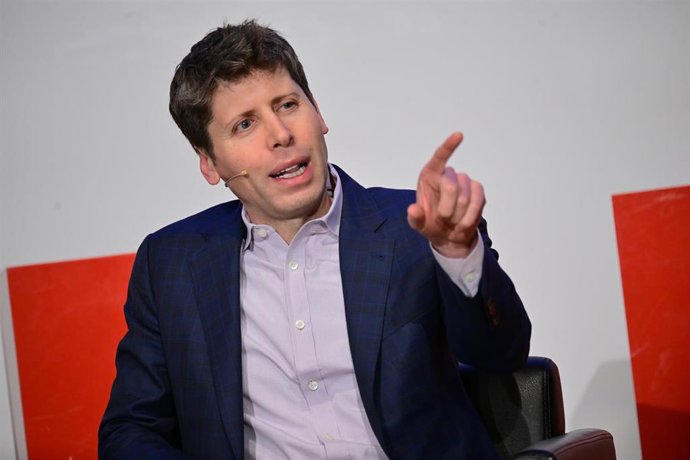 Archivo - 07 February 2025, Berlin: Sam Altman, co-founder and CEO of OpenAI, speaks during a panel discussion on the future of artificial intelligence at Technical University Berlin (TU Berlin). Photo: Sebastian Christoph Gollnow/dpa