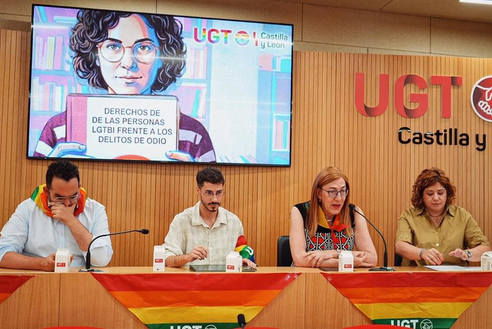 Jornada de UGT sobre los derechos de las personas LGTBI en Valladolid.
