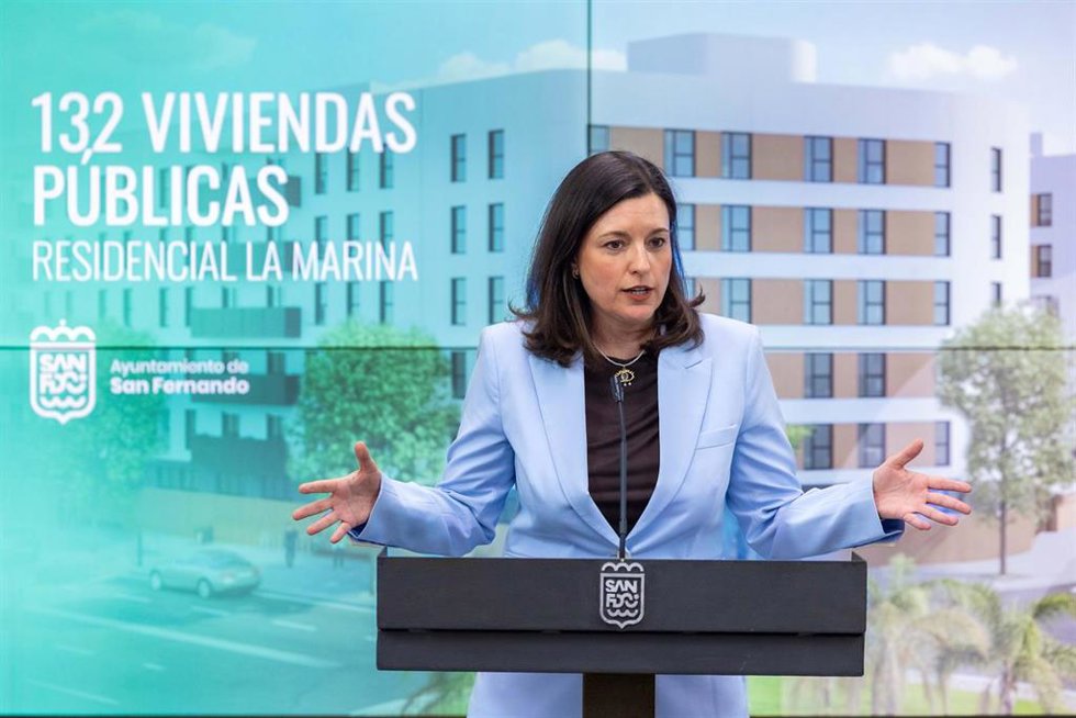 Archivo - La alcaldesa de San Fernando, Patricia Cavada, en una imagen de archivo.