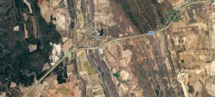 Imagen de Algora en Google Maps.