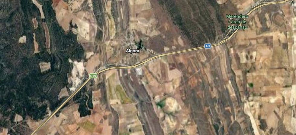 Imagen de Algora en Google Maps.