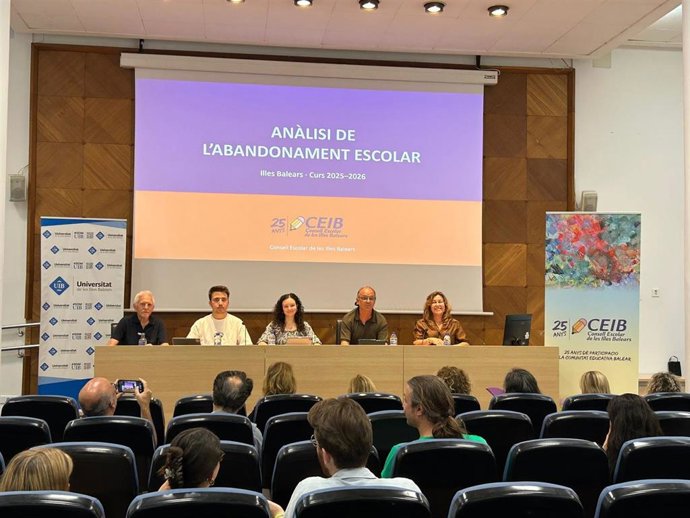 Presentación del informe sobre abadono escolar del Consejo Escolar de Baleares