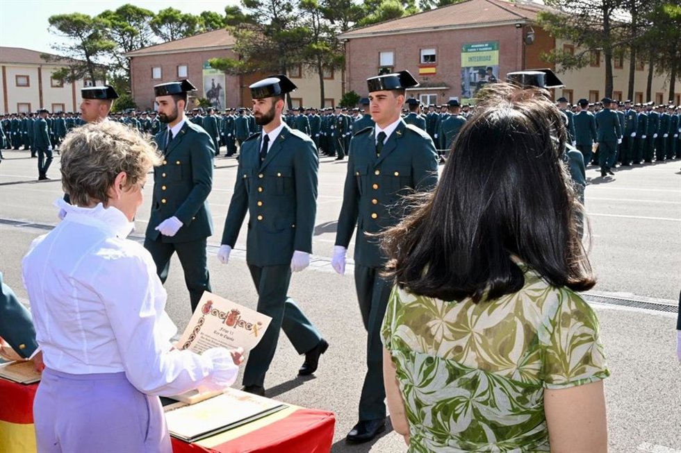 Entrega de despachos a la 130ª promoción en la Academia de la Guardia Civil en Baeza/Archivo
