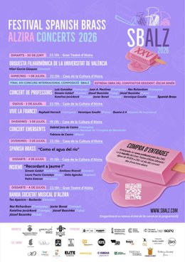El festival SBALZ celebra 25 anys posant Alzira "en el mapa internacional de la música per a vent metall"