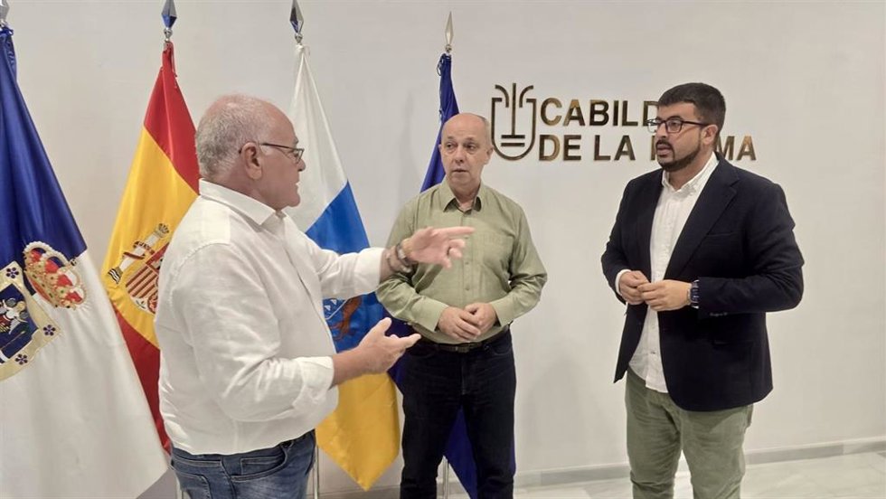 Portavoces del Cabildo de La Palma