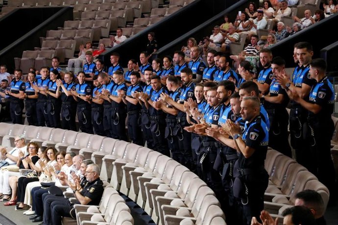 Un total de 45 aspirantes a policiales locales concluye en Ávila su formación básica para iniciar las ahora la práctica.