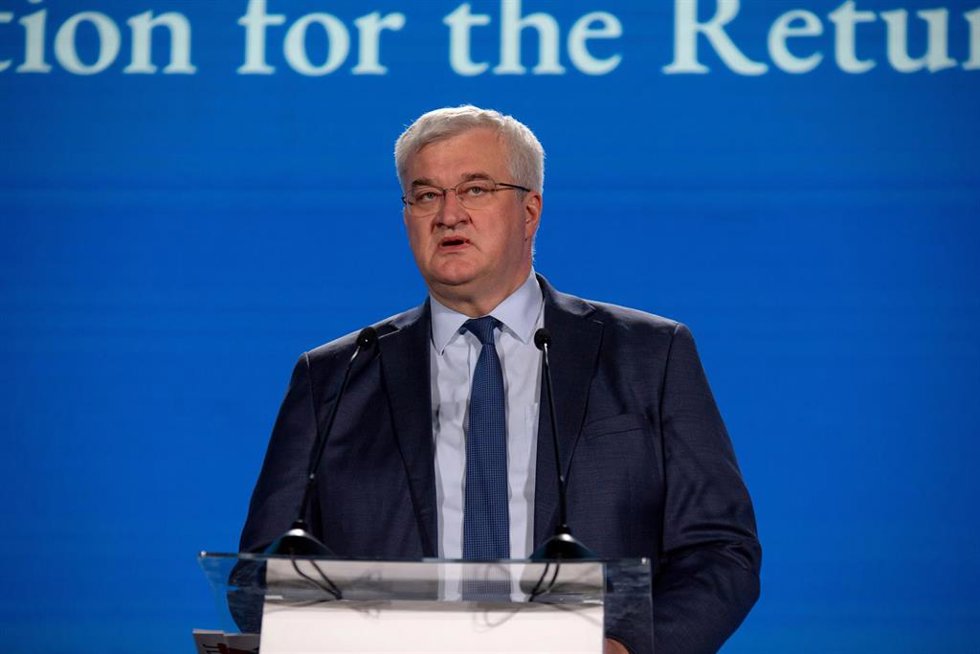 Archivo - Andri Sibiga, ministro ucraniano de Exteriores.