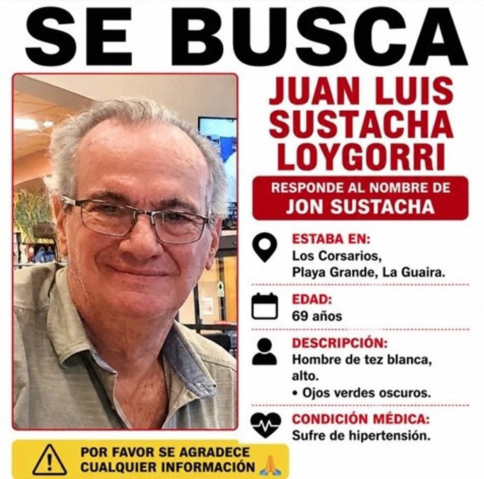 El ingeniero bilbaíno Jon Sustatxa, desaperecido en los terremostos de Venezuela