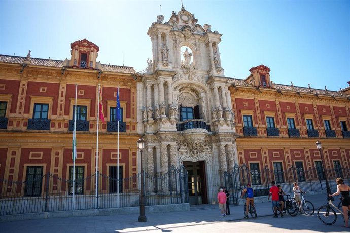 Imagen de archivo del Palacio de San Telmo.