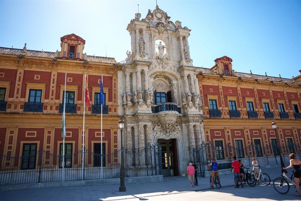 Imagen de archivo del Palacio de San Telmo.