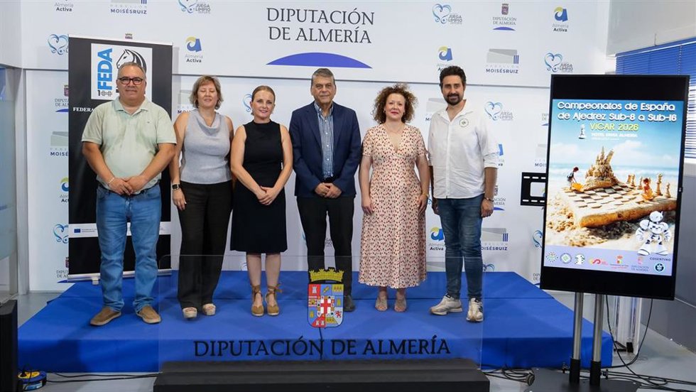 Presentación de los Campeonatos de España de Ajedrez en categorías sub-8 a sub-16.