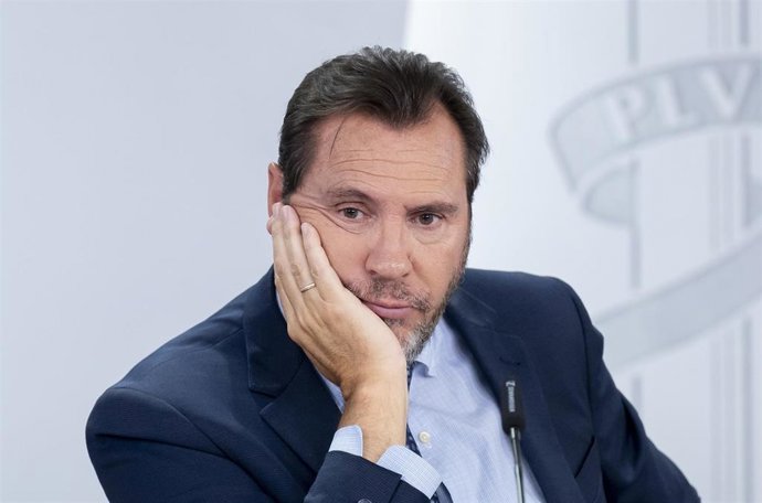 El ministro de Transportes y Movilidad Sostenible, Óscar Puente