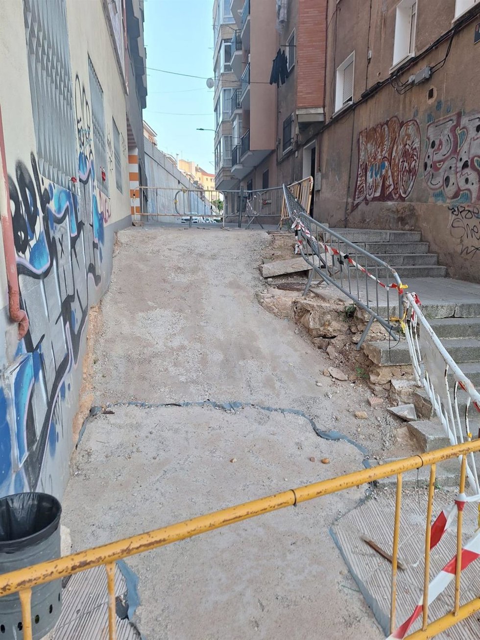Calle María Luisa Vallejo de Cuenca.