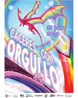 Cartel del Orgullo de Cáceres 2026