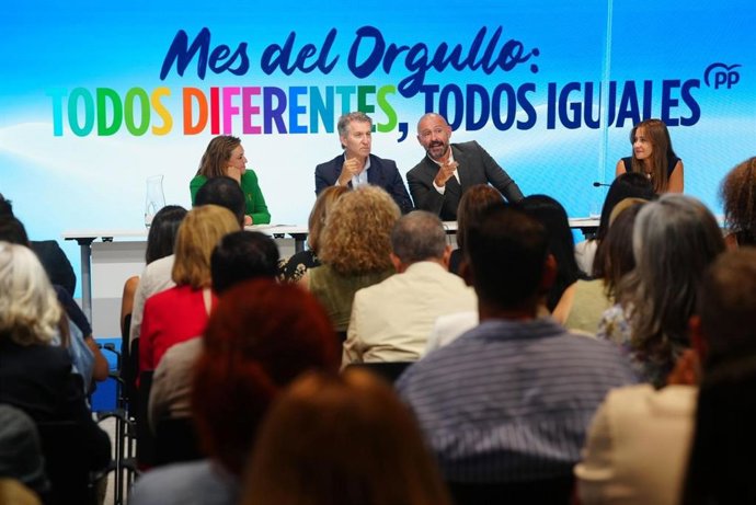 La presidenta del Consejo de Alcaldes del PP de Málaga, Margarita del Cid, en un acto del PP nacional.