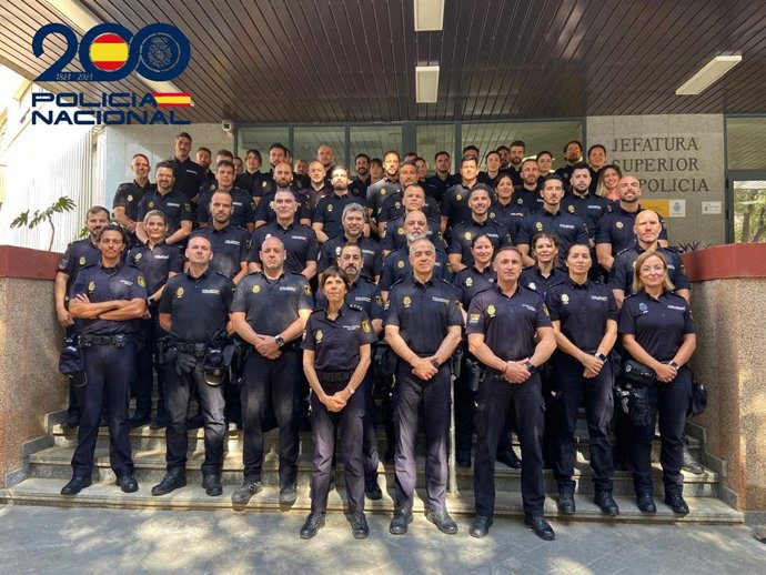 Plantilla de la Policía Nacional de Sevilla