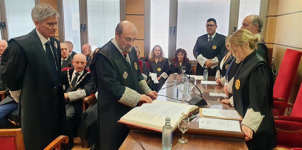 El nuevo presidente de la Audiencia Provincial de Ciudad Real, Luis Casero.