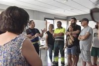 Endesa procede a restituir el suministro eléctrico en los municipios afectados por el incendio de Tamarite