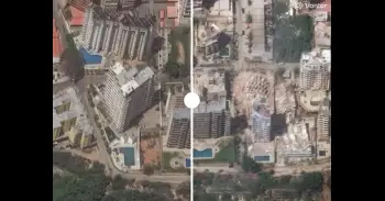Imágenes satélite de La Guaira, la 'zona cero' de la catástrofe, muestran el antes y después del terremoto