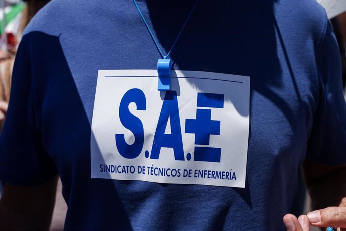 Imagen de archivo de una concentración del SAE.