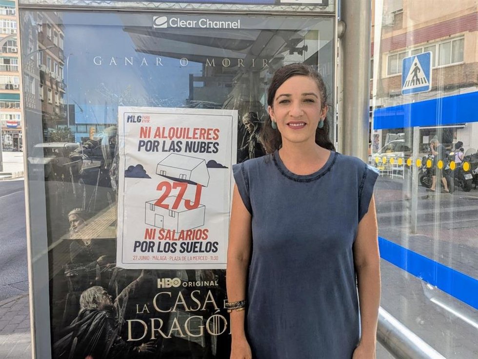 ​​​​La Coordinadora Provincial De IU Málaga Y Concejala En La Capital, Toni Morillas, En Una Imagen De Archivo.
