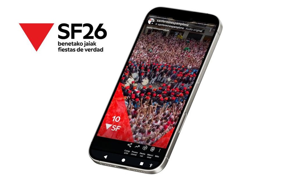 El Ayuntamiento de Pamplona lanza una campaña con el conteo de los días que faltan para el Chupinazo