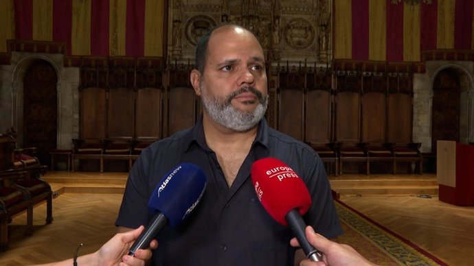 Juan Luis Acuña, presidente de la Asociación de venezolanos en Catalunya Asocaven