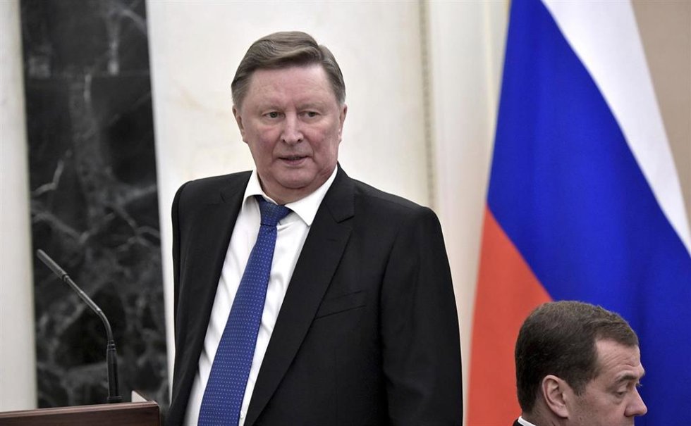 Archivo - El exministro de Defensa ruso, Sergei Ivanov. 