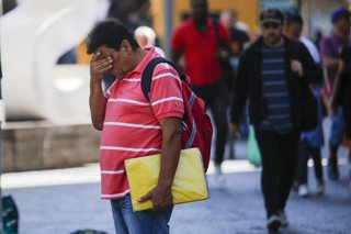 Santiago, 30 de Marzo 2023.  El desempleo vuelve a subir y llega a su nivel mas alto desde septiembre de 2021. La tasa de desempleo llega a 8,4%, su mayor nivel desde septiembre de 2021.  Marcelo Hernandez/Aton Chile
