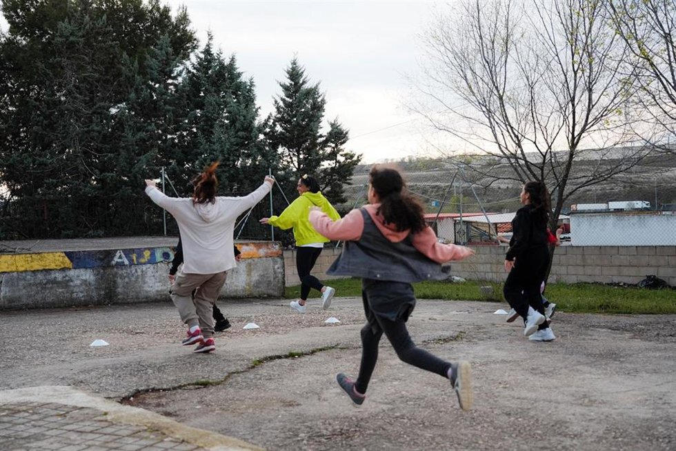 Fundación Sportium culmina su participación en el primer año del proyecto 'Deporte y Valores' en la Cañada Real.