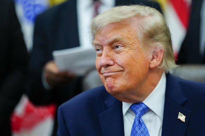 Archivo - El presidente de Estados Unidos, Donald Trump