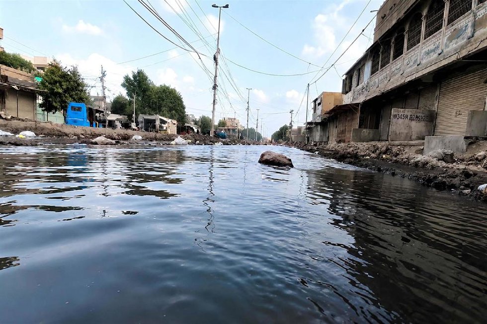 Archivo - Inundación en Pakistán